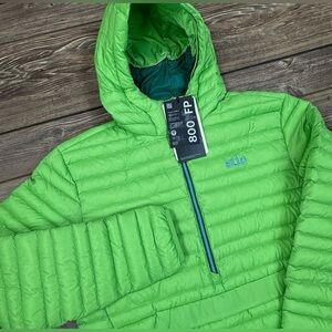 Stio Vibrant Green Puffer Jacket